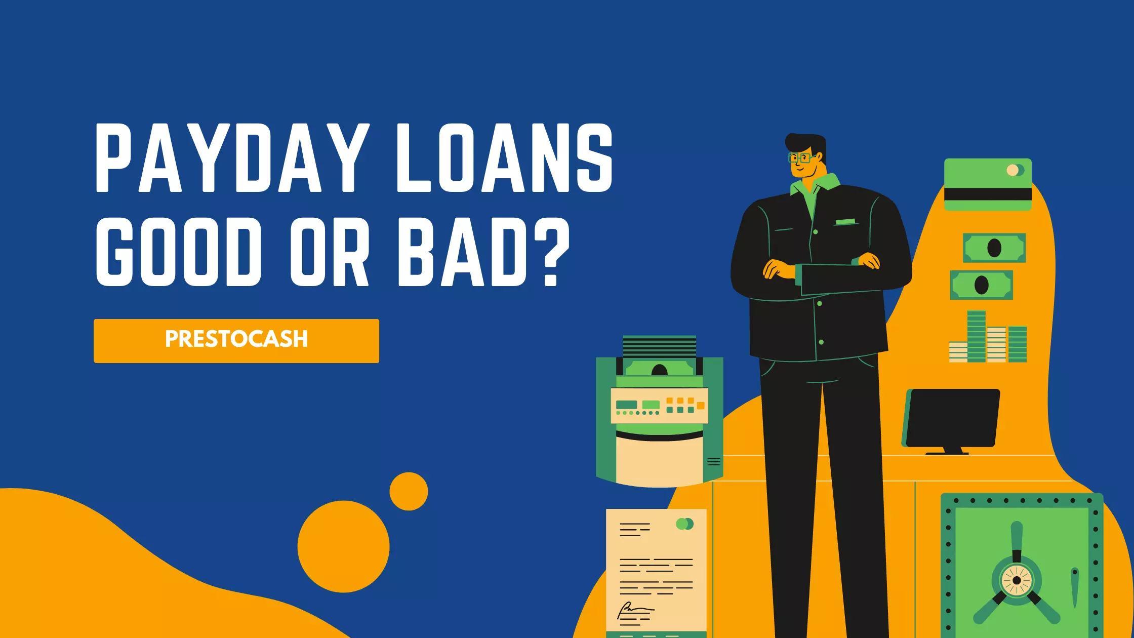 Image with the question of why payday loan online is bad