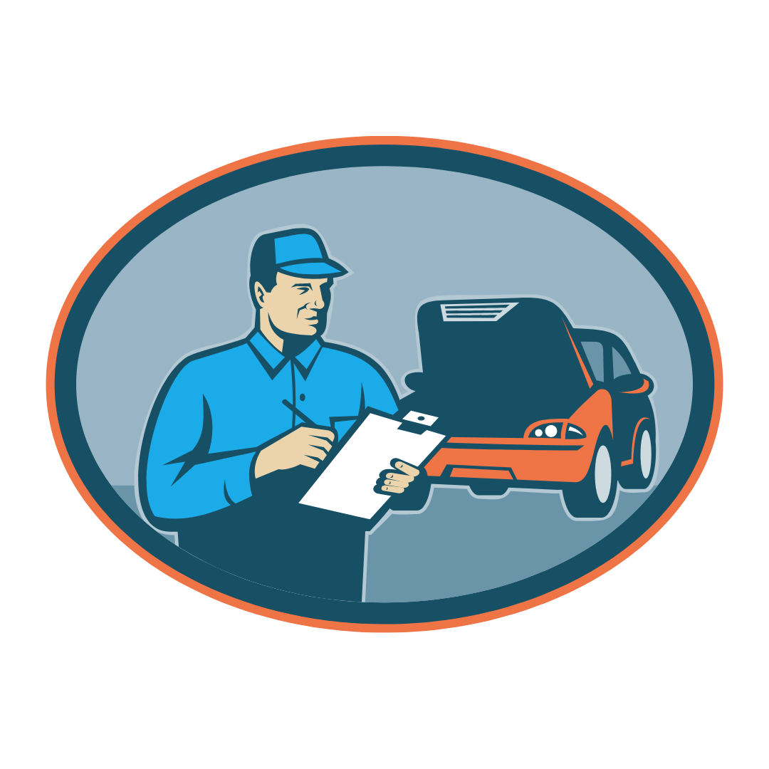 Mechanic accepting the car repair loan